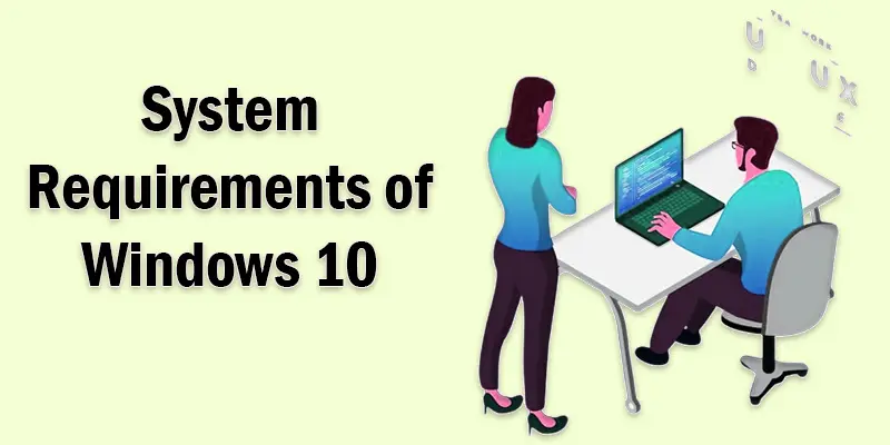 system requirements of windows